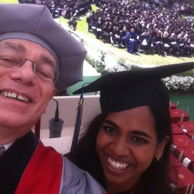 MIT Commencement selfie